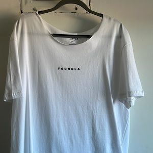 YoungLA White Jerdani T